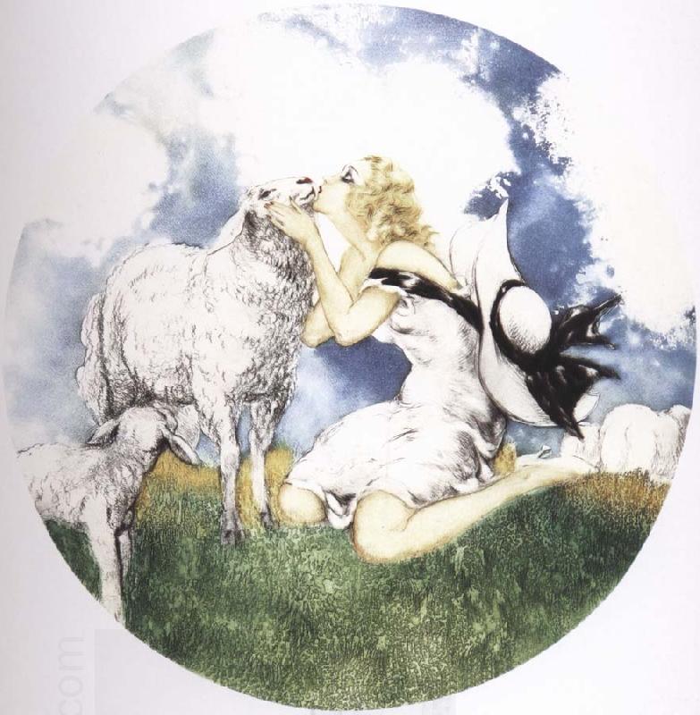 Louis Lcart Like sheep China oil painting art